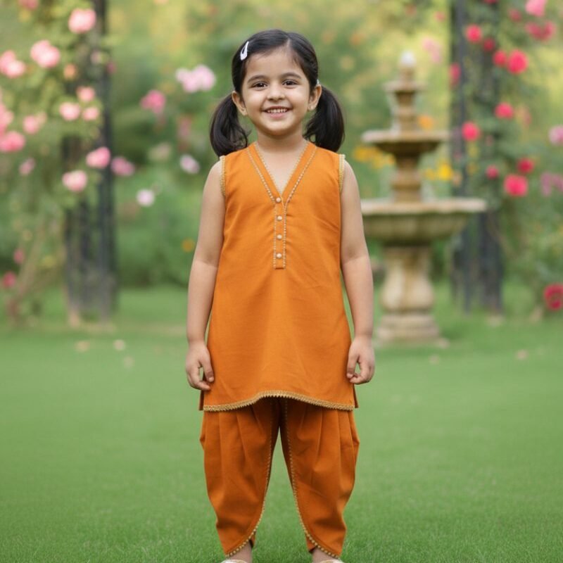 Bright Horizon 2-Piece Frock-Styled Shirt with Tulip Pants - BRHO-2PC-FTP